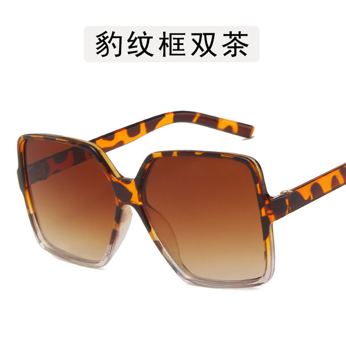 Wholesale New Fashion Sunglasses Retro Sunglasses Large Frame Sunglasses Box Sunglasses