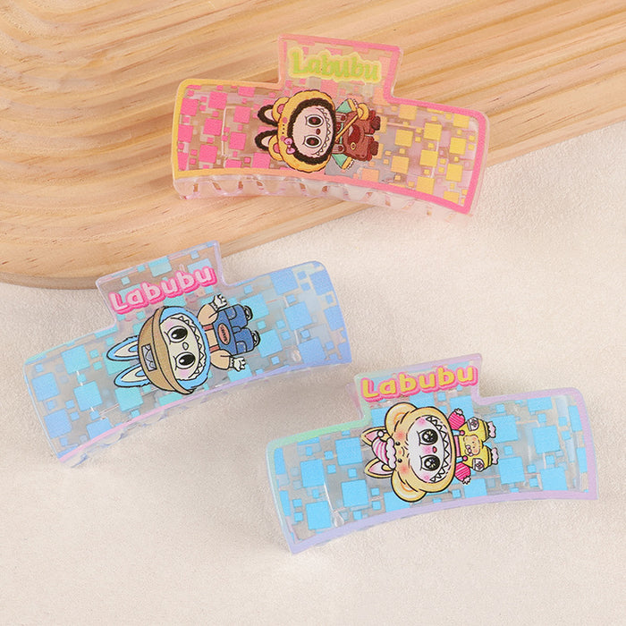 Wholesale Cute Cartoon Print Square Claw Clip