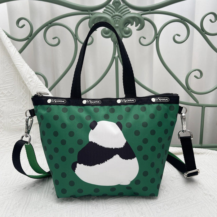 Wholesale Nylon Cartoon Print Women's Bag Panda Series Cosmetic Bag Crossbody Bag JDC-SD-LaNa002