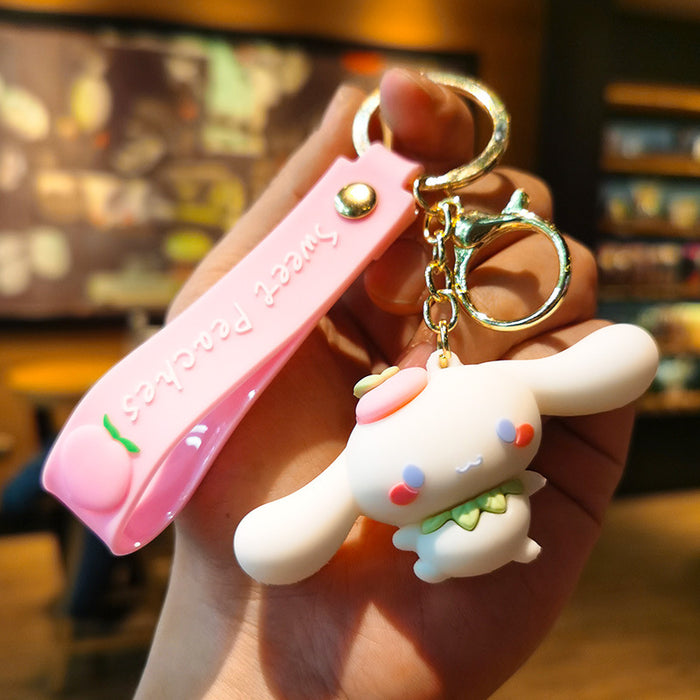 Wholesale Cartoon Doll Silicone Keychain JDC-KC-Tingm223