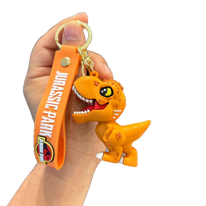 Wholesale Creative Dinosaur Figurine Keychain