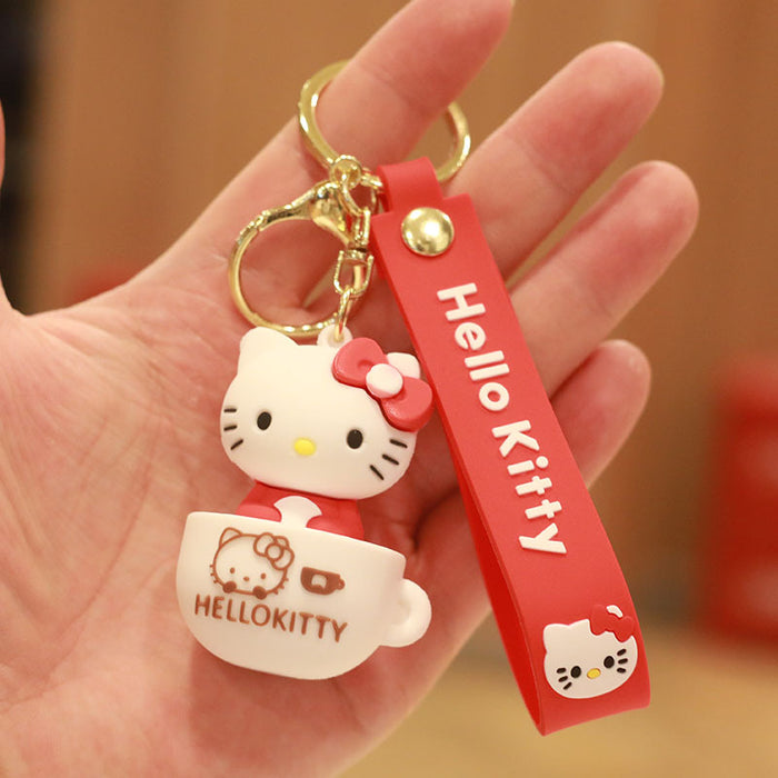 Wholesale Cartoon Doll Silicone Keychain JDC-KC-NiuTe004