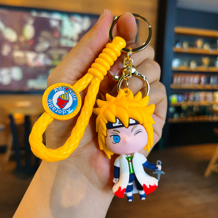 Wholesale Cartoon Doll Rubber Keychain JDC-KC-Tingm018