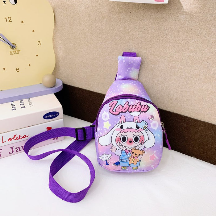 Wholesale Children' s Cartoon Printed Coin Purse Shoulder Bags
