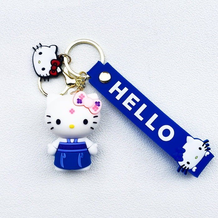 Wholesale PVC Cartoon Doll Keychain JDC-KC-WuYi160