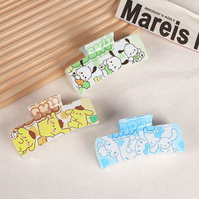 Wholesale Cartoon Print Cat Square Shark Clip