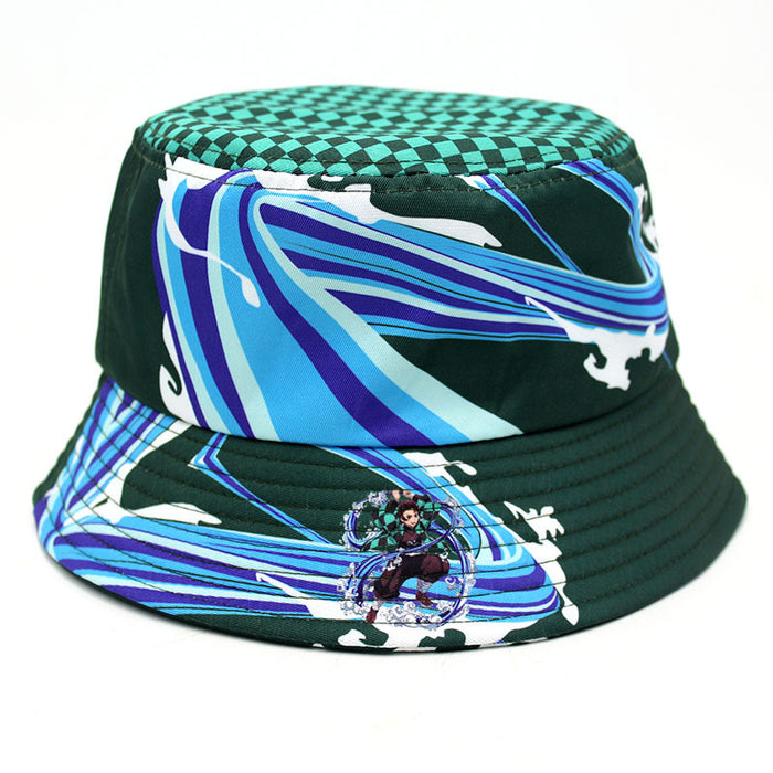 Wholesale Cartoon and anime print fisherman' s hat