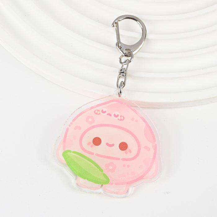 Wholesale Cute Cartoon Acrylic Keychain JDC-KC-XBK005