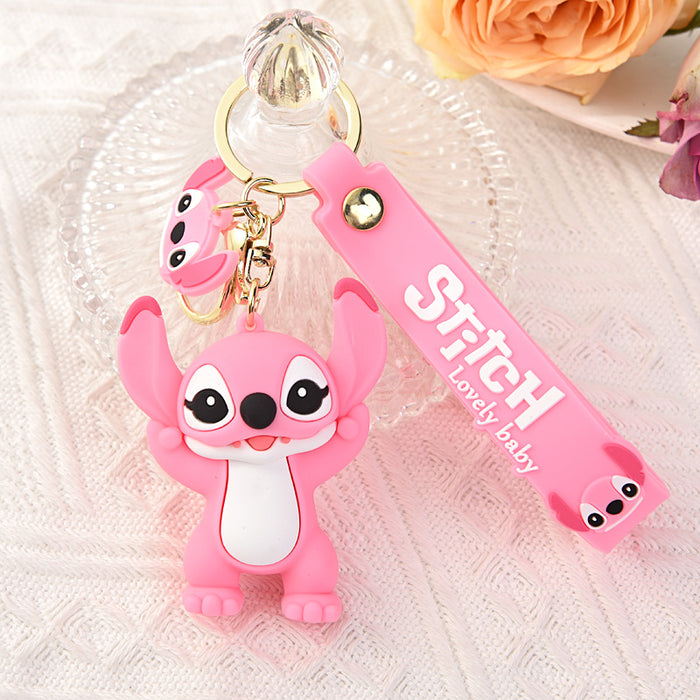 Wholesale Star Baby Keychain Doll Creative Cute Pendant Silicone Keychain Pendant