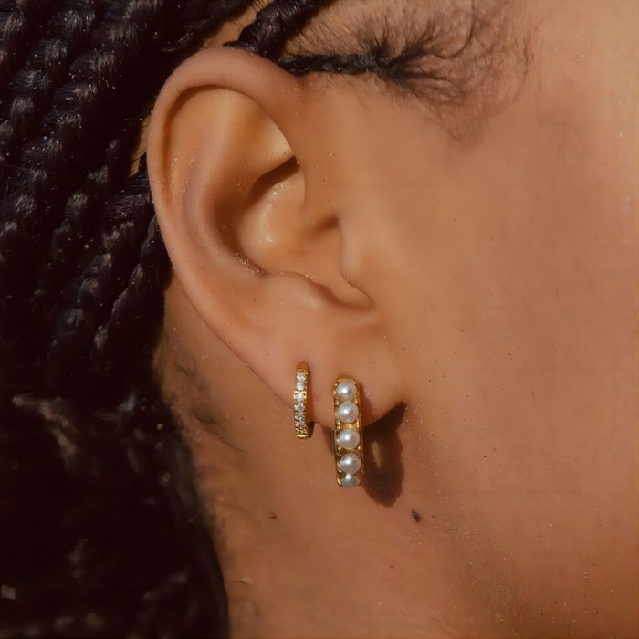 Wholesale Silver Needle Creative Diamond Earrings Simple Earrings High End