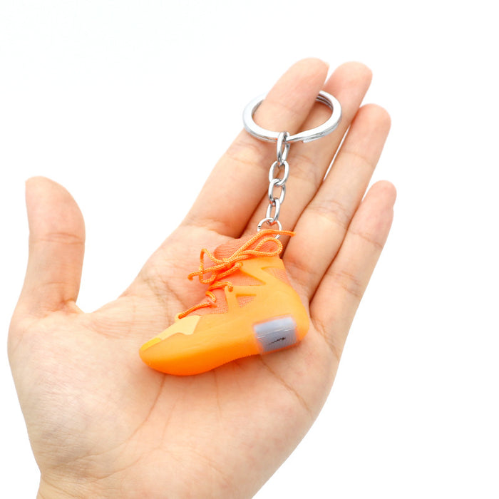 Wholesale PVC Basketball Shoe Model Keychain JDC-KC-QLPing015