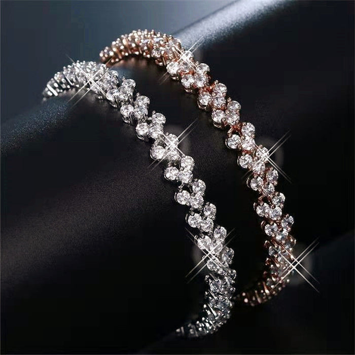 Wholesale Sparkling Diamond Crystal Bracelet