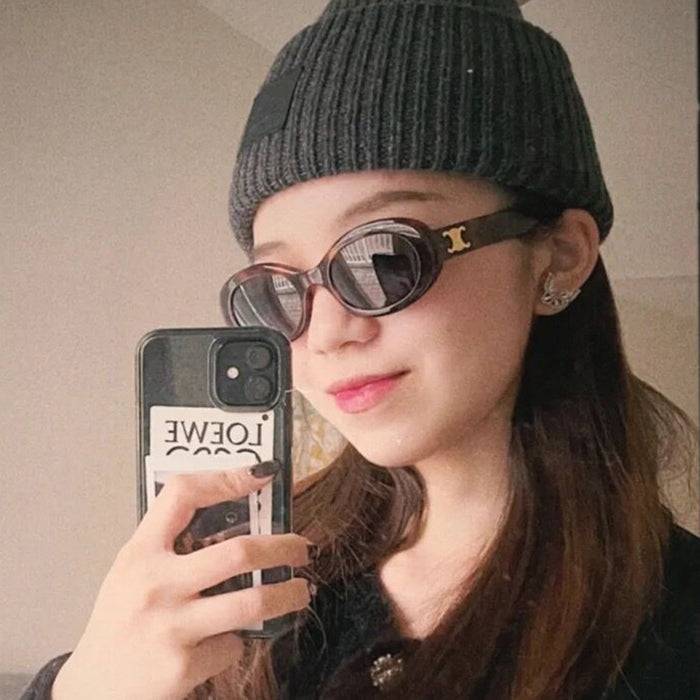 Wholesale Sunglasses Retro Elliptical Sunglasses