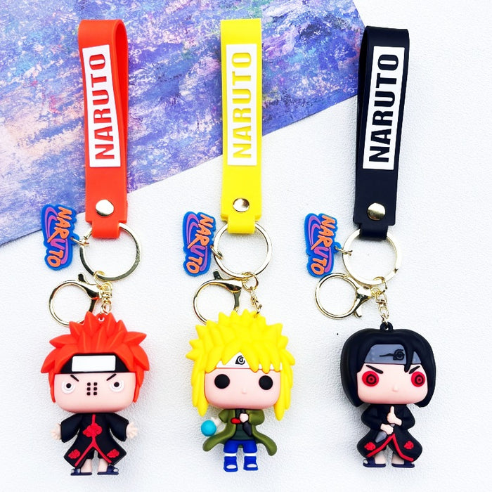 Wholesale PVC Cartoon Doll Keychain JDC-KC-WuYi172