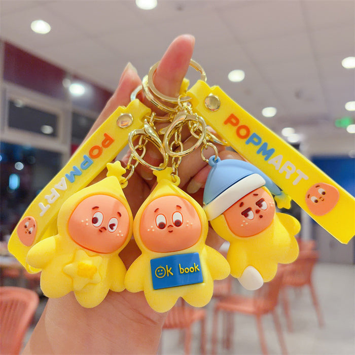 Wholesale Cute Cartoon Keychain Creative Key Bag Charm