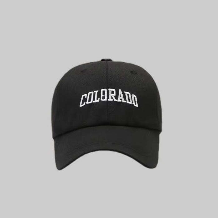 Wholesale Wide-brim Baseball Cap Women's Cap Embroidered Casual Shopping Head Outdoor Sunshade Handsome Men's Cap