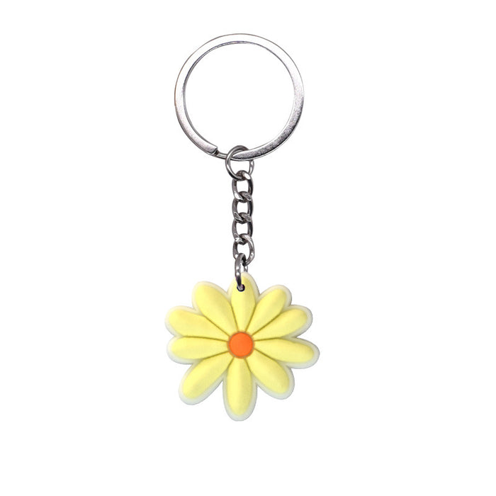 Wholesale  10 PCS key ring PVC soft glue pendant schoolbag pendant cartoon  jewelry  key chain