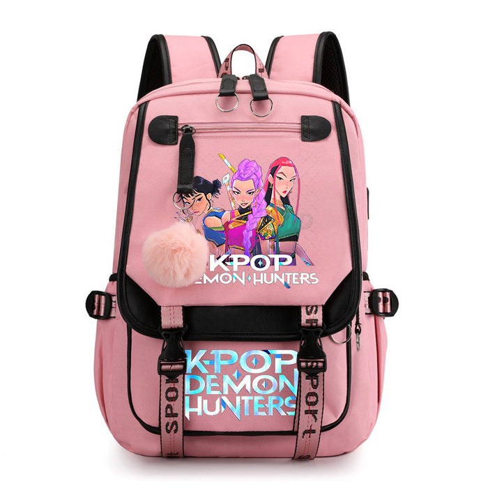 Wholesale  Fashionable Color-Block Unisex Backpack , Lightweight and Large Capacity