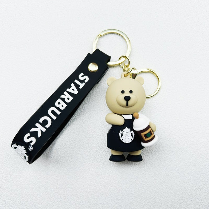 Wholesale PVC Cartoon Doll Keychain JDC-KC-WuYi107