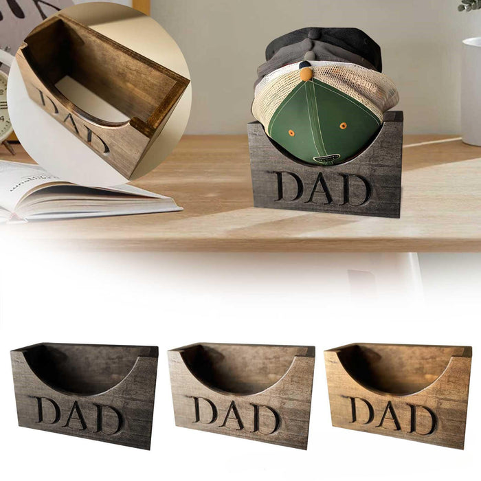 Wholesale Wooden handicrafts for gift baseball cap storage rack