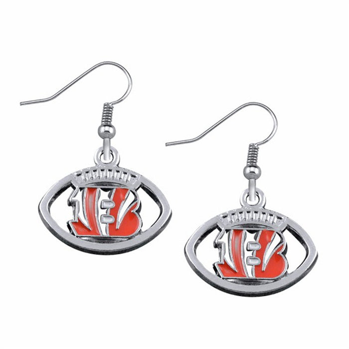 Wholesale Team Earrings Football Shape Earrings