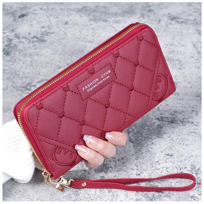 Wholesale Light Pink PU Leather Handbag Wallet with Letter Design - Chic Daily Use Boutique