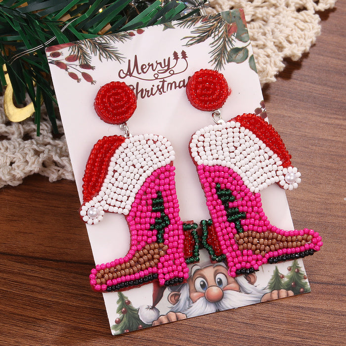 Wholesale Christmas tree  earrings  jewelry