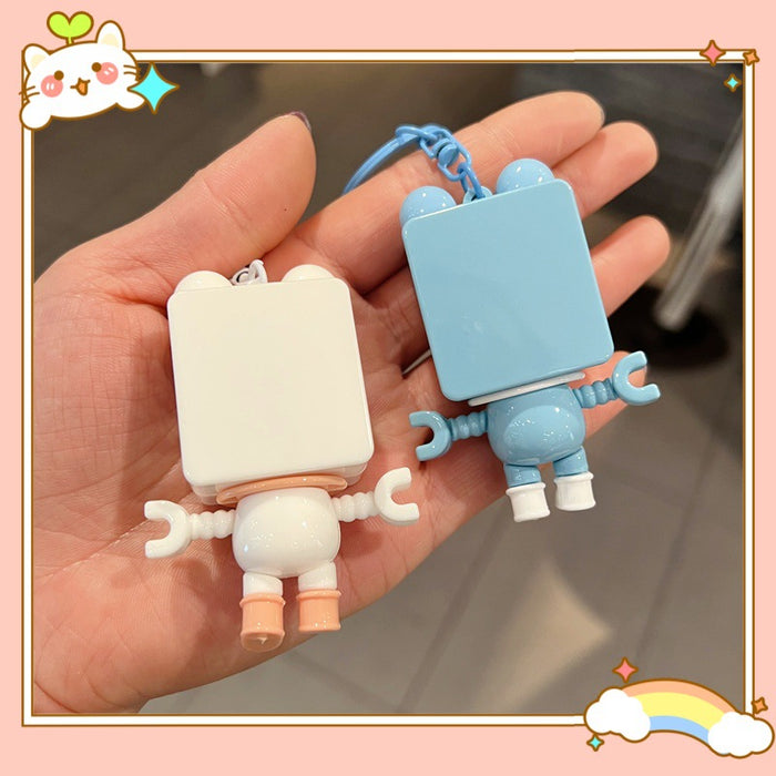 Wholesale Cute PVC cartoon puppy keychains