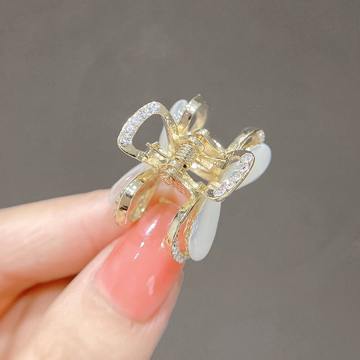 Wholesale scratch clip Opal headdress bow bangs clip hairpin