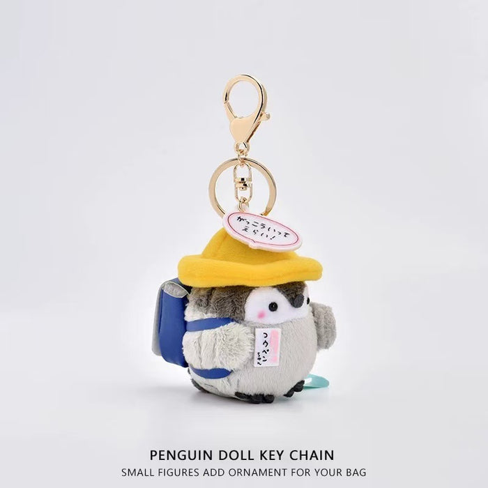 Wholesale Fashionable Penguin Plush Toy Cute Little Penguin Doll Bag Keychain Pendant
