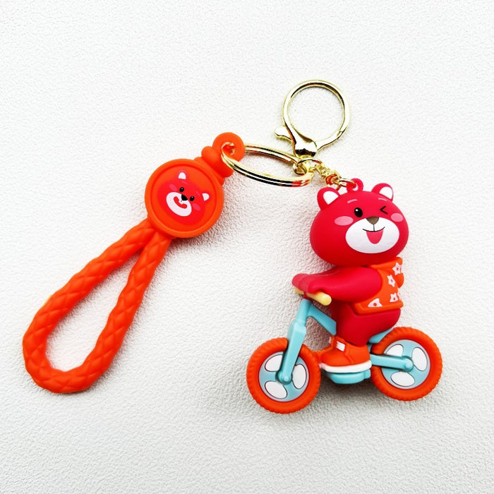 Wholesale PVC Cartoon Doll Keychain JDC-KC-WuYi031