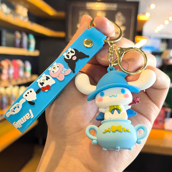 Wholesale Magic Cute Doll Pendant Schoolbag Keyring