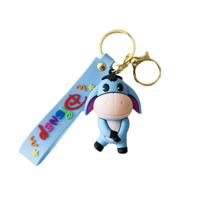 Wholesale PVC Cartoon Doll Keychain JDC-KC-WuYi055