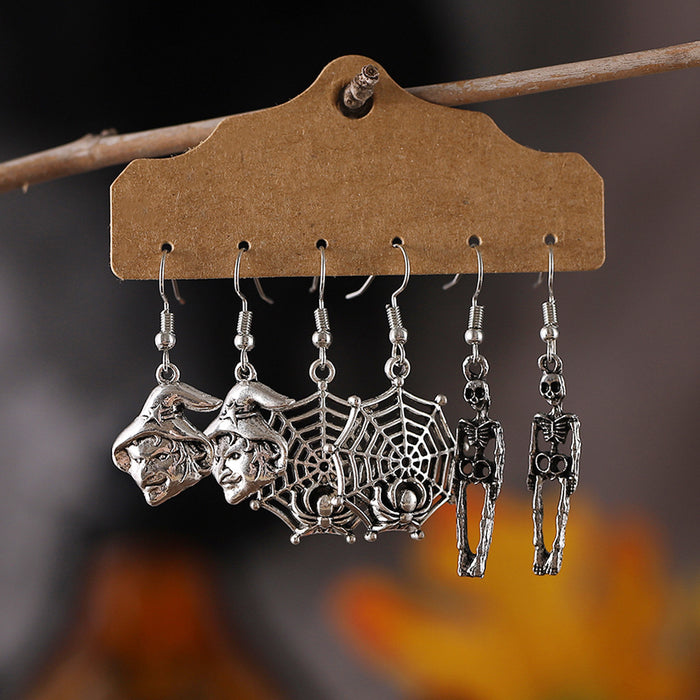 Wholesale 3 Pairs Irregular Earring Set Stylish Fashion Accessory Gift