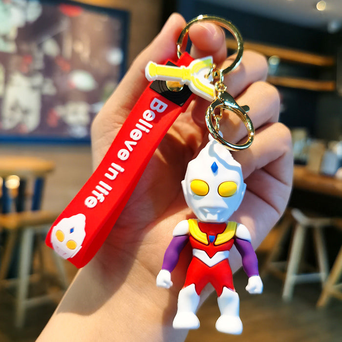 Wholesale Cartoon Doll Rubber Keychain JDC-KC-Tingm009