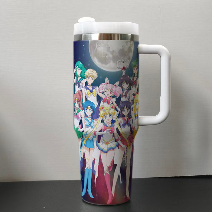 Wholesale 40oz Car Cup  cartoon Stainless Steel  ice bullies cup Tumbler Thermos Cup