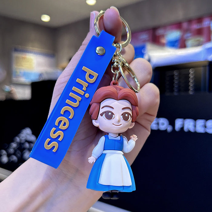 Wholesale 2024 Silicone Cartoon Doll Keychain JDC-KC-ZiX030