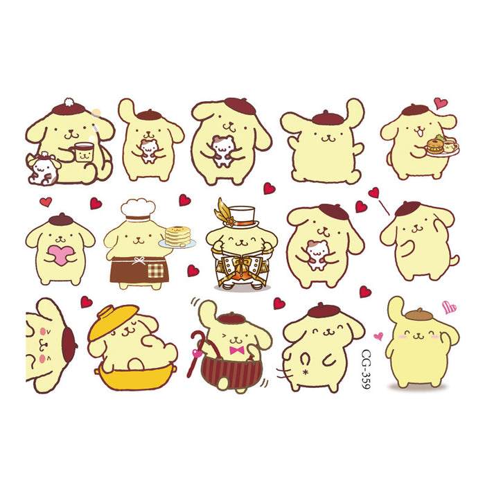 Wholesale Carttoon Tattoo Sticker Birthday Decorative Stickers