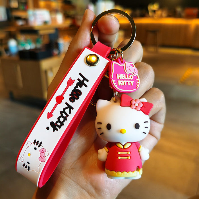 Wholesale Cartoon Doll 3D Rubber Keychain JDC-KC-Tingm083