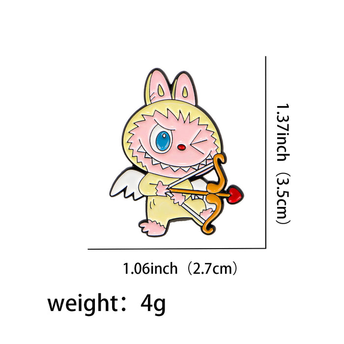 Wholesale Cartoon Character Series Brooch Badge Clothing Backpack Decoration Alloy