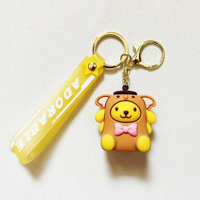 Wholesale PVC Cartoon Doll Keychain JDC-KC-WuYi184