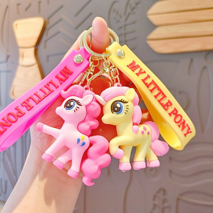 Wholesale Cartoon Doll Silicone Keychain JDC-KC-MingT264