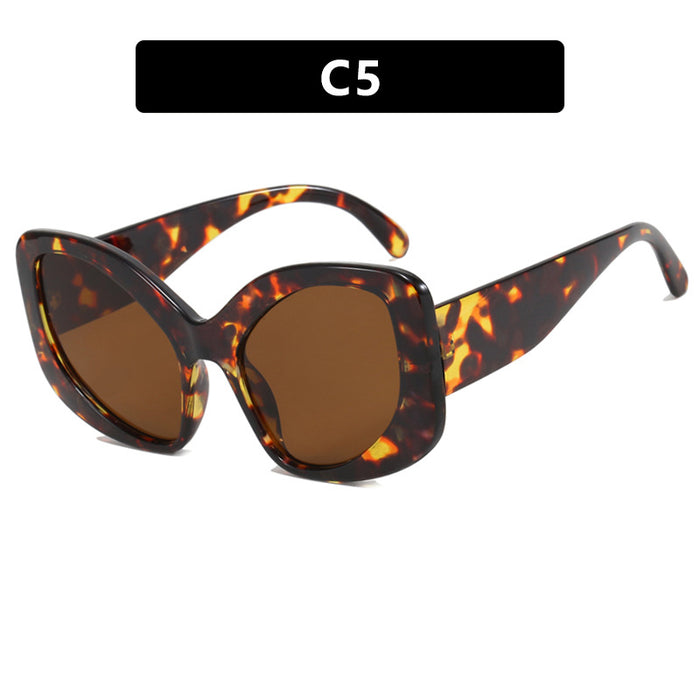 Wholesale Large Frame PC Sunglasses for Women JDC-SG-PLS152
