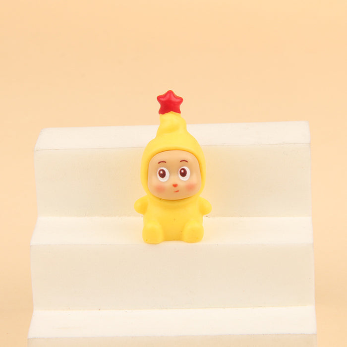 Wholesale Cute Resin Particle Keychain