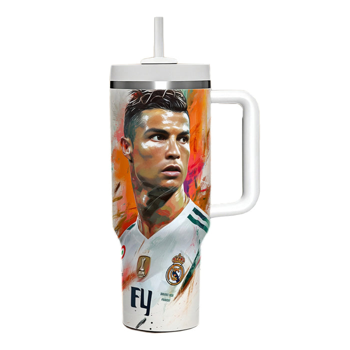 Wholesale Tumbler Stainless Steel Insulated Football Mug 40OZ Ice King