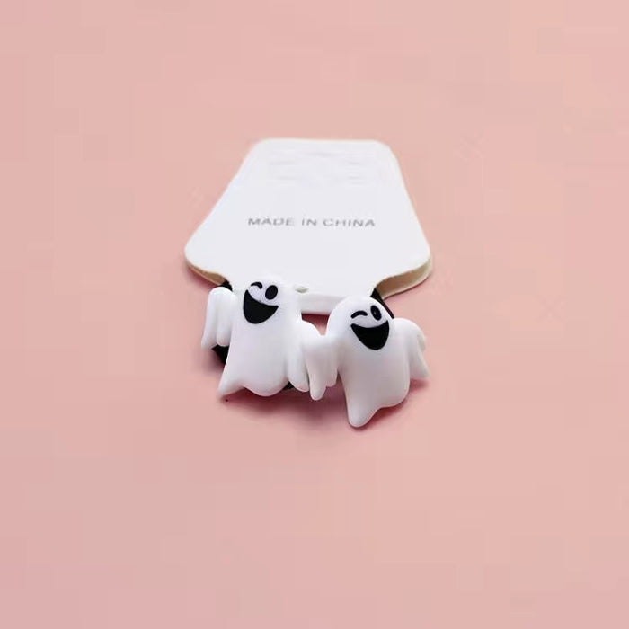 Wholesale Cute  pumpkin ghost children' s hair band Girls baby rubber band Girls hair accessories headband headdress suit