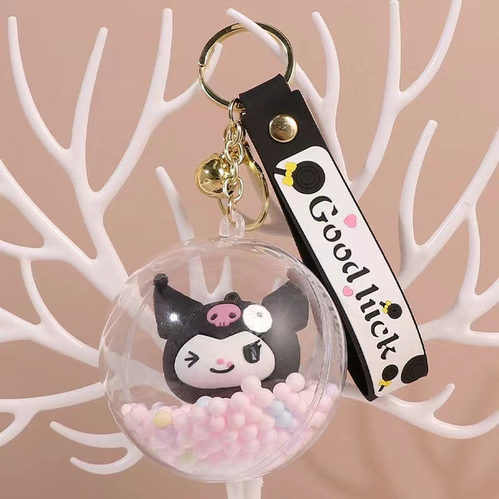 Wholesale Cartoon Acrylic Bubble Ball Keychain (S) JDC-KC-LuoYan020