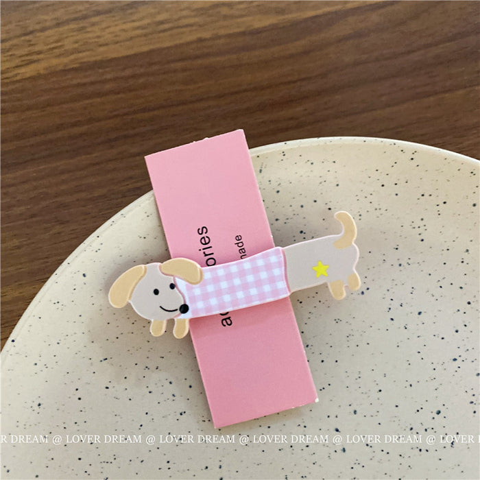 Wholesale Plaid seamless clip hair clip makeup clip bangs clip hair accessory