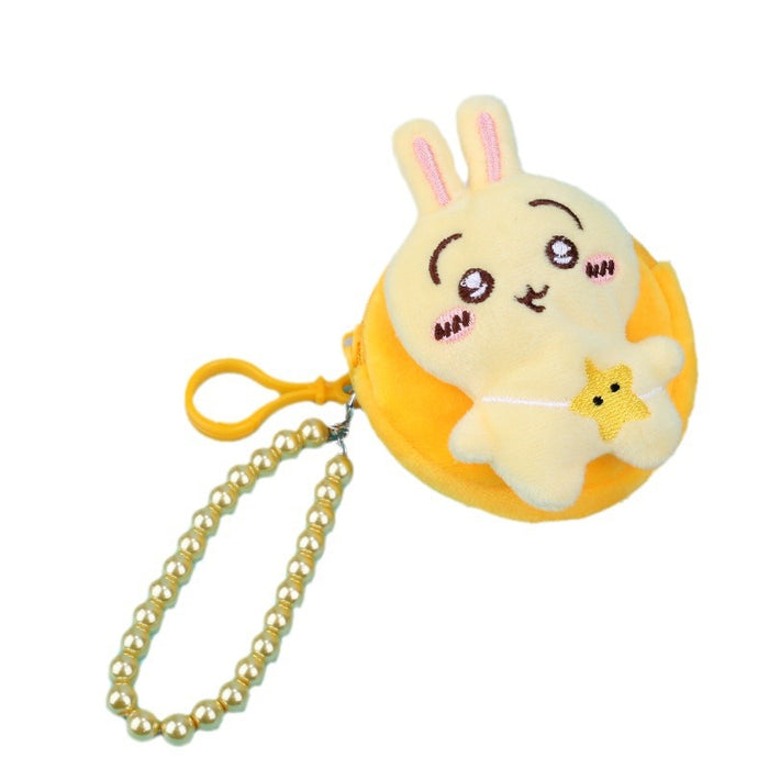 Wholesale Trendy Plush Bear Coin Purse Bag Charm Street Style Fashion Accessory Gift