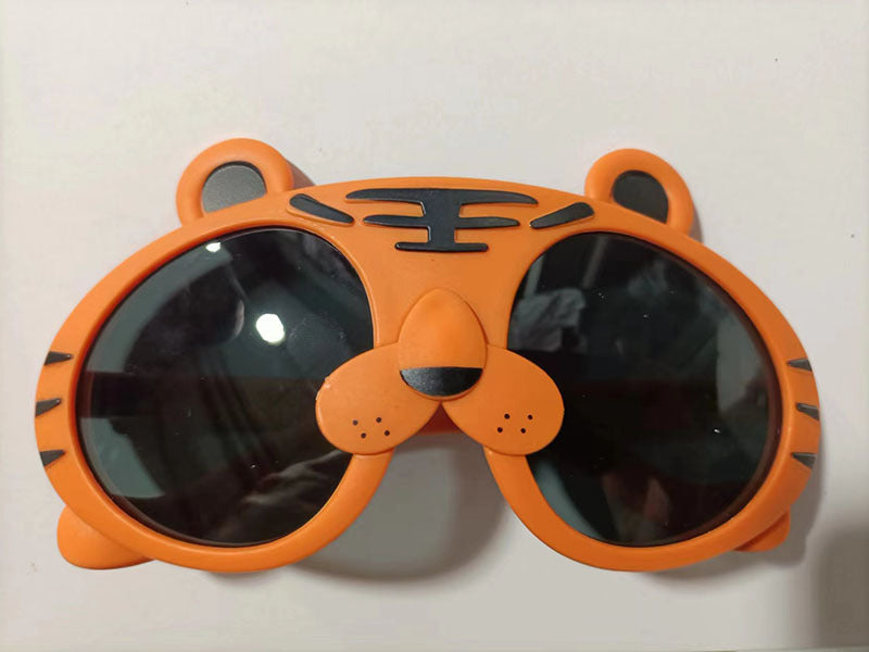 Wholesale Cartoon Panda Silicone Sunglasses Children's Outdoor Polarized Sunglasses Cute Glasses